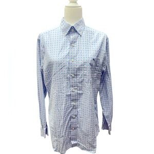 Vineyard Vines Slim Fit Tucker Shirt Mens Med Button-Down 100% cotton blue pink